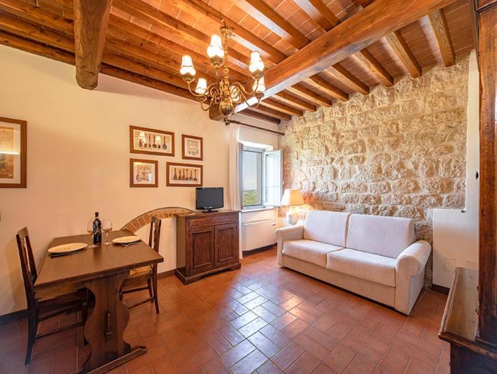 Castello Di Fulignano Soarzio Panoramic Apartment San Gimignano Exteriér fotografie