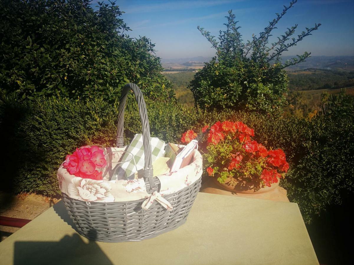 Castello Di Fulignano Soarzio Panoramic Apartment San Gimignano Exteriér fotografie