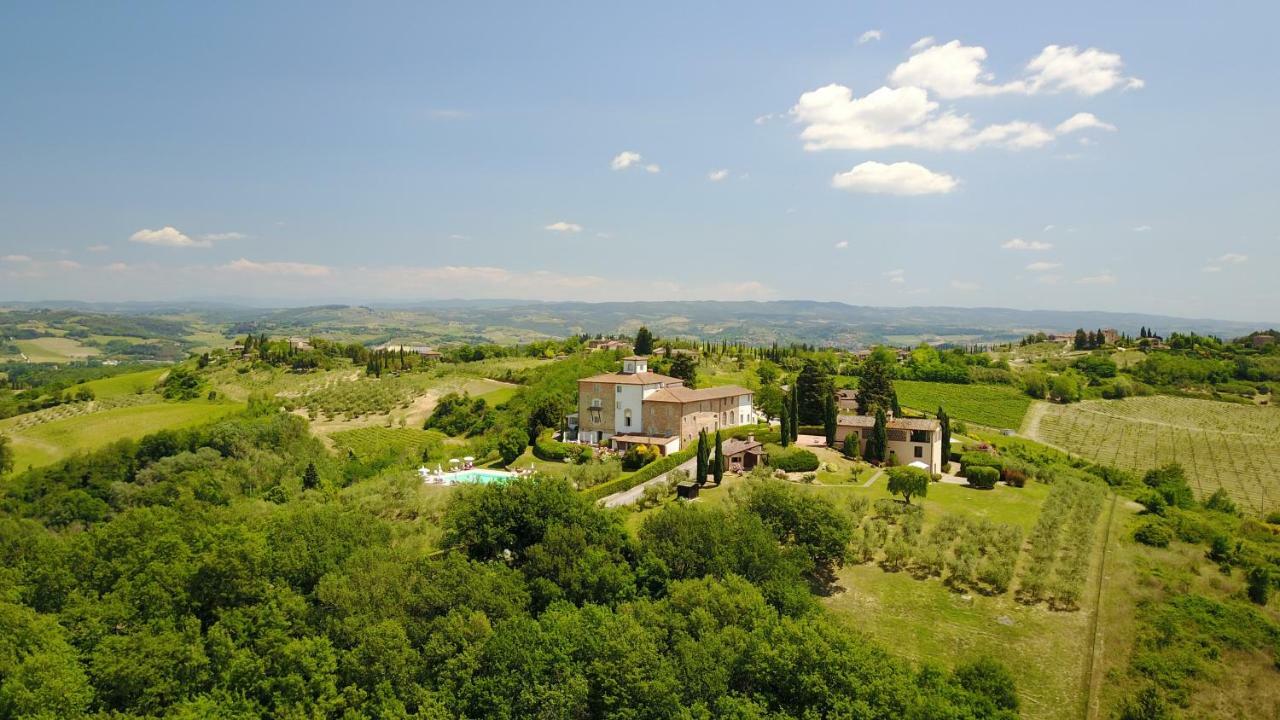 Castello Di Fulignano Soarzio Panoramic Apartment San Gimignano Exteriér fotografie