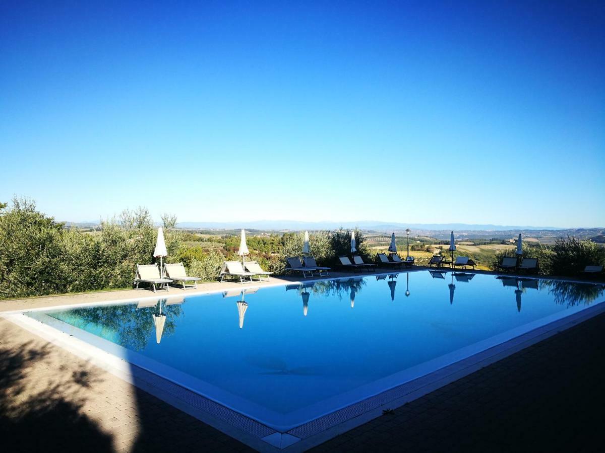 Castello Di Fulignano Soarzio Panoramic Apartment San Gimignano Exteriér fotografie
