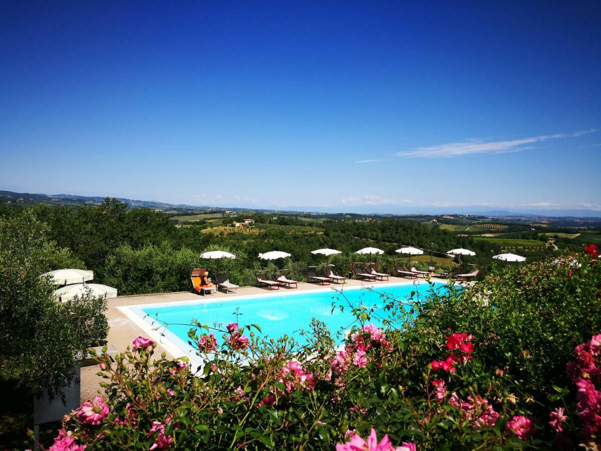 Castello Di Fulignano Soarzio Panoramic Apartment San Gimignano Exteriér fotografie